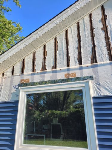 Vinyl siding,windows and gutters  for Go-at Remodeling & Painting in Northbrook,  IL