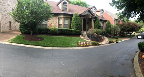 Landscape Design and Installation for Russell's Lawn Care Plus in Nashville, TN