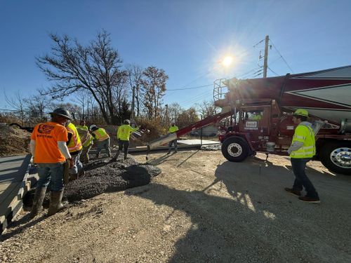 Porches, Patios, & Firepits for Whitfield Concrete Construction in Solsberry, IN