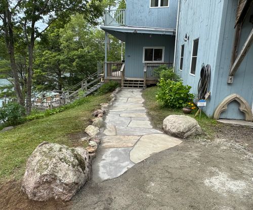 Stone Masonry for Natural Roots in Georgetown, ME