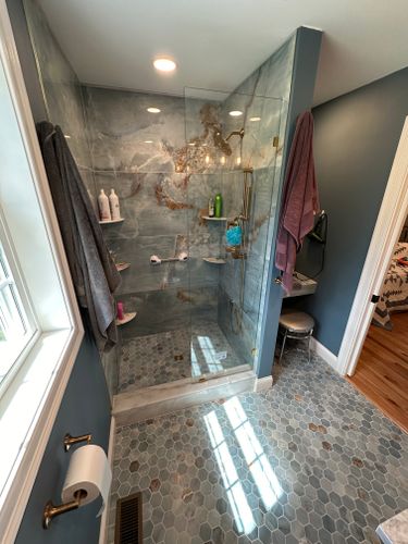 Bathroom Renovation for C&S Remodeling LLC in Hampstead, NH