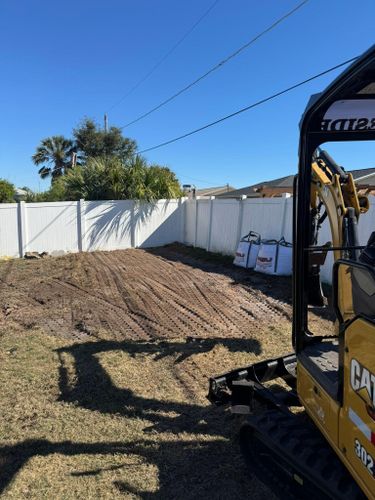Land Grading for Shoreside Property Services in Apollo Beach, FL