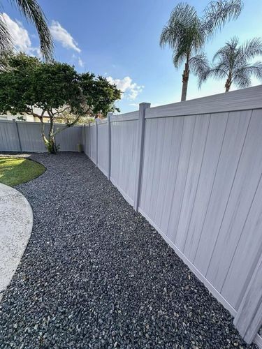 Shells And Pebbles for Team Tolson Landscape in Tampa Bay, FL
