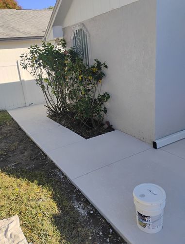 Pool deck resurfacing for American Acrylic Concrete Coatings in Longwood, FL