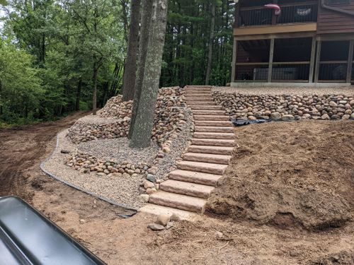 Hardscaping for Chetek Area Landscaping LLC in , WI