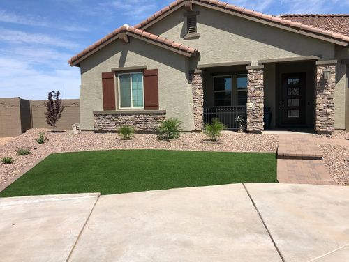 Rock Spreading for Kanelo's Hardscape and Landscape Services in Buckeye, AZ