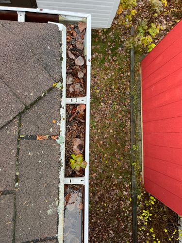 Christmas light installation for Signature Property Care Inc. in Greater Sudbury, ON