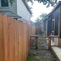 Fence Staining for Ansley Staining and Exterior Works in New Braunfels, TX