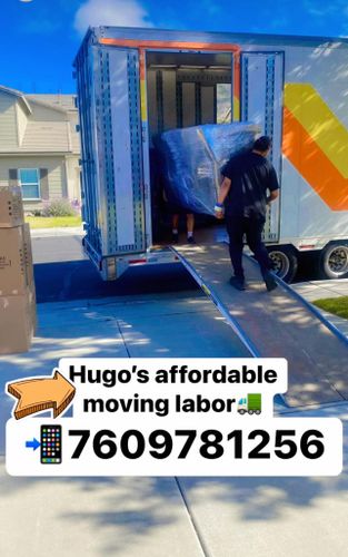  for Hugo’s Affordable Moving Labor in San Diego, CA