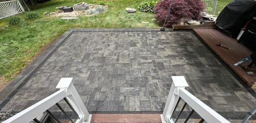 Patio Design for Rose Landscape & Design, Inc. in Abington, MA