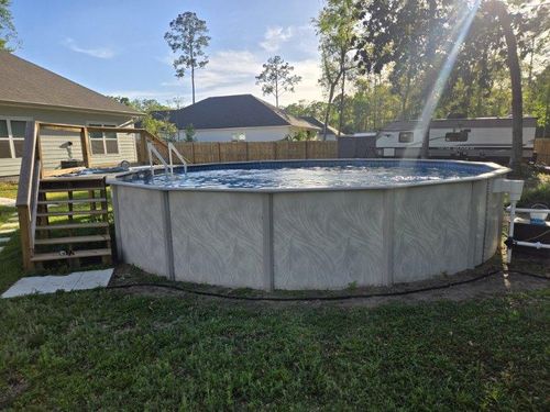 Above Ground Pool Installation for Down & Dirty Pool Service in Crawfordville, FL