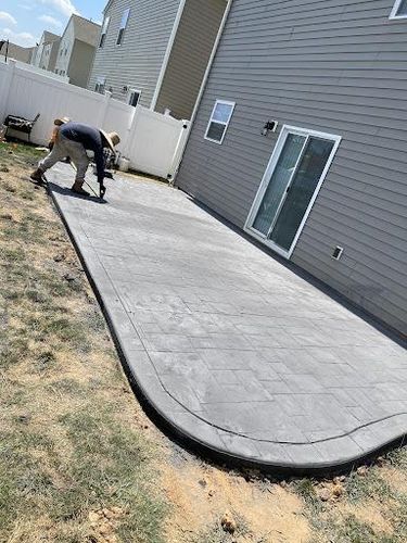 Concrete Flatwork for Arce’s concrete finishing in Winston Salem, NC