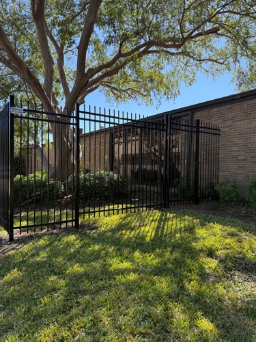 Iron Fencing for Kingdom Fence in Houston, TX