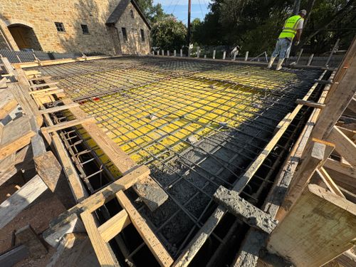 Commercial Concrete for Black Eagle Construction Inc in Austin, TX