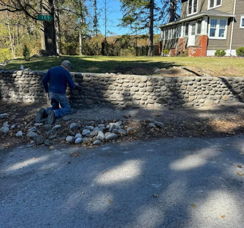 Retaining Wall Construction for Buildcraft Masonry & Construction in Boston, MA