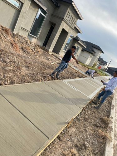 Concrete for Superior Painting and Metal Solutions in Edinburg, TX