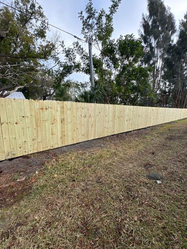 Wood Fence Installation for ASAP Fence & Gates - Central, FL in Leesburg, FL