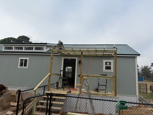 Deck & Patio Installation for Jones Construction & Flooring in Bogata, TX