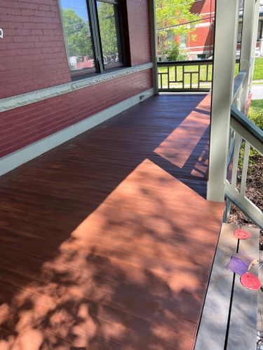 Deck and Fence Painting for Prime Home Improvement in Cincinnati, OH