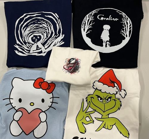 DTF Transfers for Infinity Custom Design in Roosevelt, UT