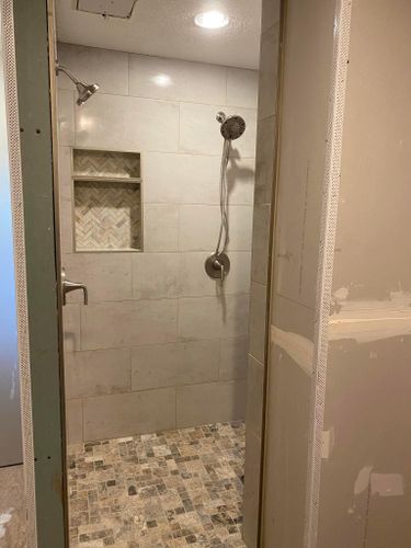 Custom Showers for Justin's Tile LLC in Grand Junction, CO