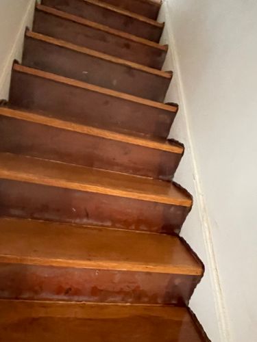 Stair Tread Refinish for Xcellent Flooring in Inkster, MI