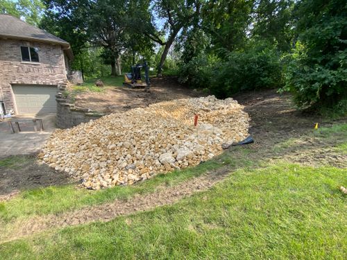 Patio Design & Installation for TDC Excavating in Dubuque, IA