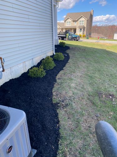 Mulch Installation for Quiet Acres Landscaping in Dutchess County, NY