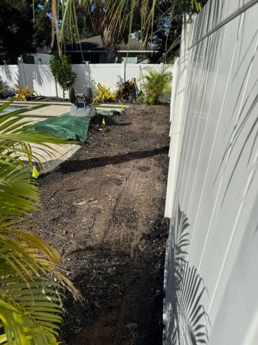 Excavation for Shoreside Property Services in Apollo Beach, FL