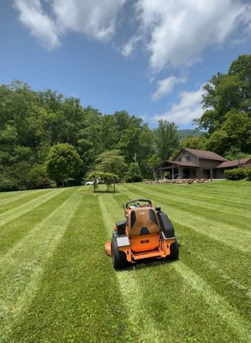 Mowing Designs for John Lawns in Candler, NC