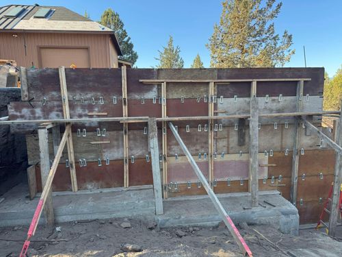 Foundation Work for TJR Concrete and Construction in Bend, OR