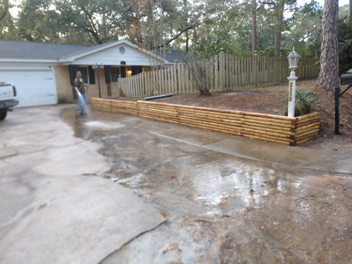 Retaining Wall Construction for Down & Dirty Lawn Svc  in Tallahassee, FL