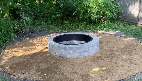 Firepits for Paradise Lawnscapes in West Bend, WI