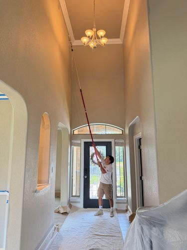 Interior painting for Superior Painting and Metal Solutions in McAllen, TX