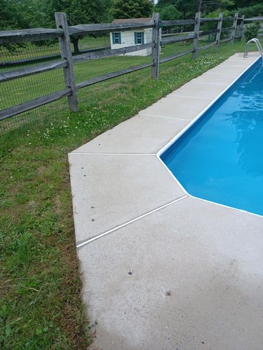 Decks, walkways for Grubb Exterior Cleaners in Chester County, PA