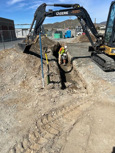 Utility Trenching for Seymour Excavating in Omak, WA