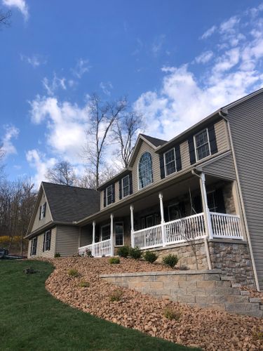 Stone Installation for J & T Landscaping Services in Mechanicsburg, PA