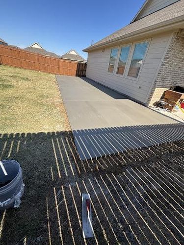 Patio Design & Construction for Texasboyz concrete in Plano, TX
