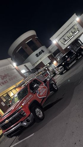 Store front exterior cleaning for Oakland Power Washing in Clarksville, TN