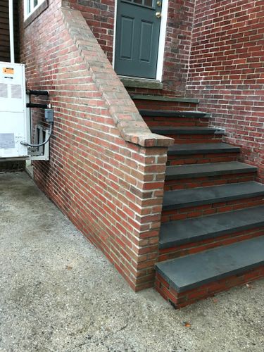 Masonry for DiMillo Construction in North Yarmouth, ME