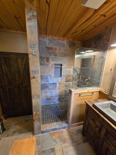 Tiling for Anastasi Precision Builders LLC in Klamath Falls, OR