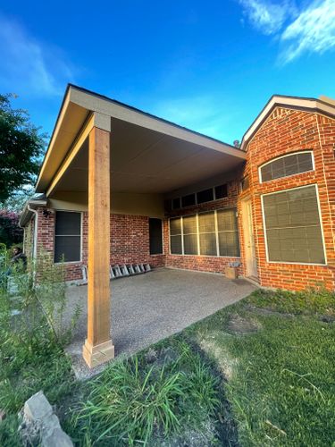 Porch Installations for Double RR Construction in Royse City, TX