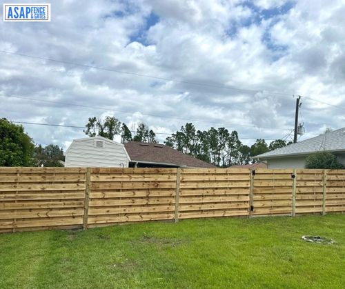 Wood Fence Installation for ASAP Fence & Gates - Central, FL in Leesburg, FL