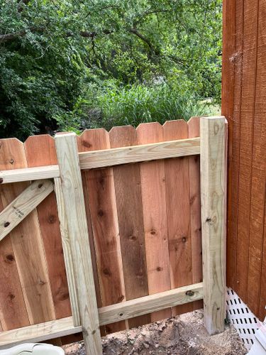 Wood Fencing for BAKER Carpentry in Joshua, TX