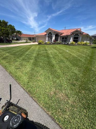 Sod installation for BH Lawn & Landscape in LaBelle, FL