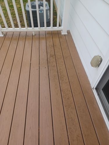 Decks, walkways for Grubb Exterior Cleaners in Chester County, PA