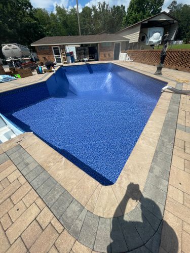 New Pool Construction for Mattox Residential Services in Augusta County, VA