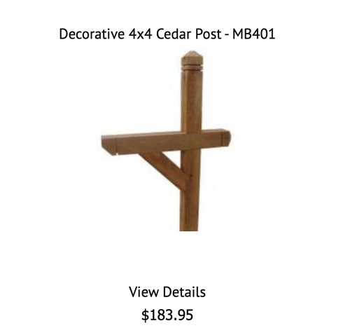 Mailbox Posts for Real Tree Signs and Mailbox  in Clearwater, FL