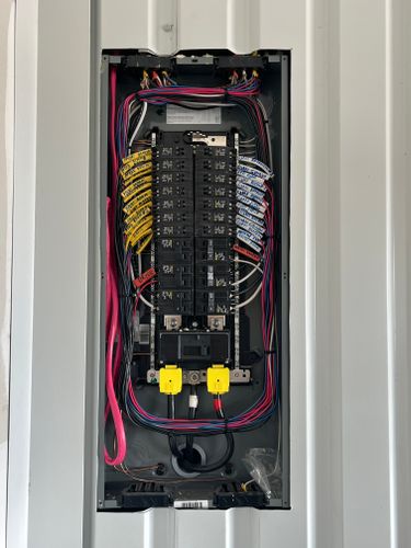 Electrical wiring for CR Fabrication in Royse City, TX