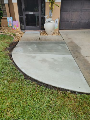 Sidewalk Installation for Cann's Concrete and Construction in Coopersburg, PA